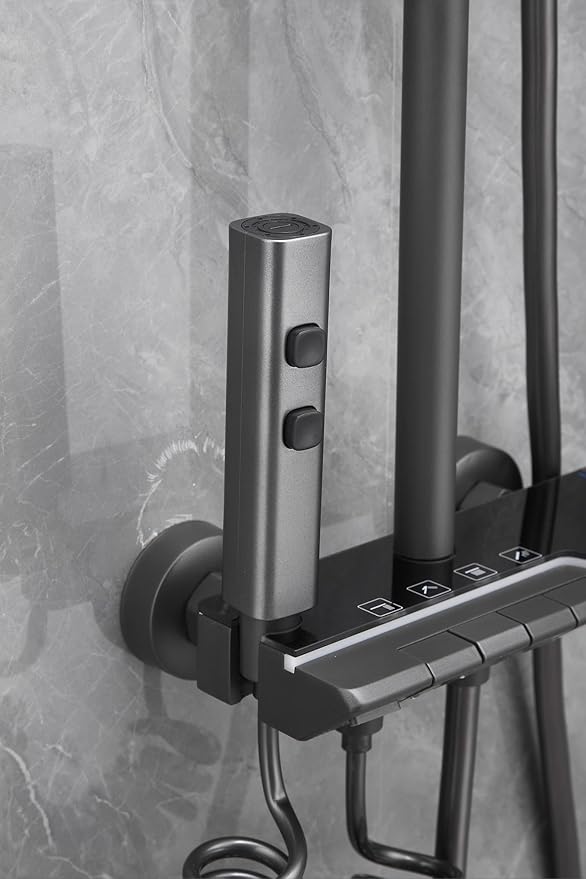 XY-116 italian 4 function Digital Piano Shower Set - Image 5