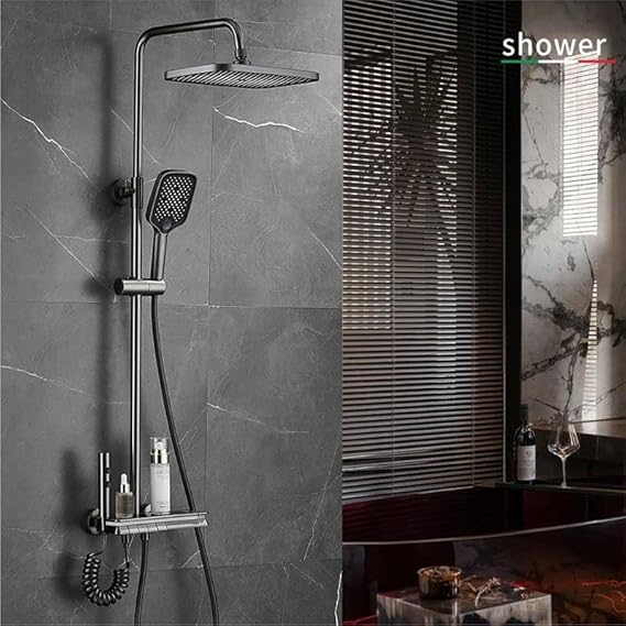 XY-119 Led Shower Panel Black Matte - Image 2