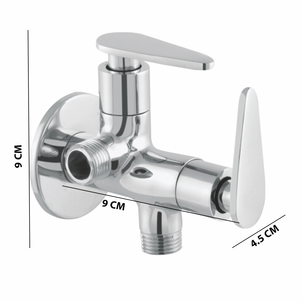 BRZ-1109 2 IN 1 ANGLE COCK - Image 6