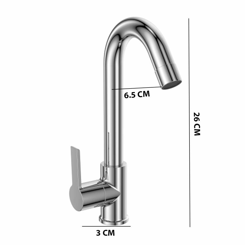 PLE-1207 SWAN NECK,Gooseneck faucet - Image 8