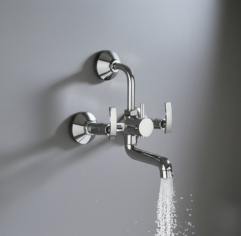 APX-1408 3 in 1 Wall Mixer With Bend - Image 5