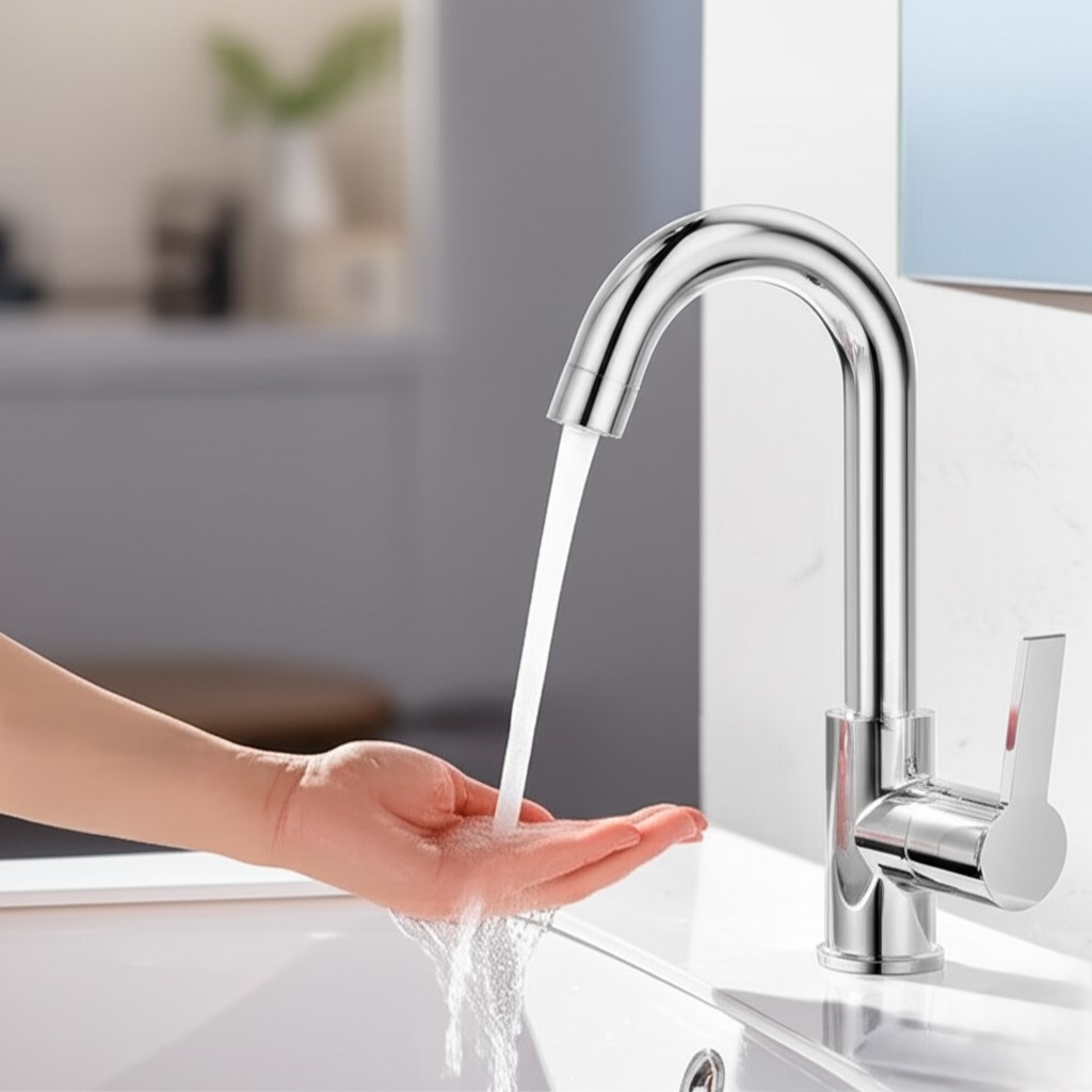 PLE-1207 SWAN NECK,Gooseneck faucet - Image 4
