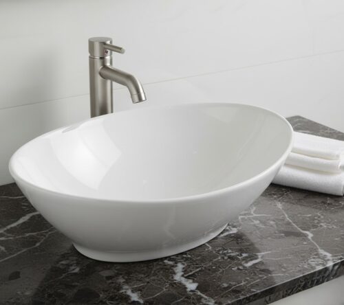 XYLOAN-200 WHITE TABLE TOP BASIN GLOSSY