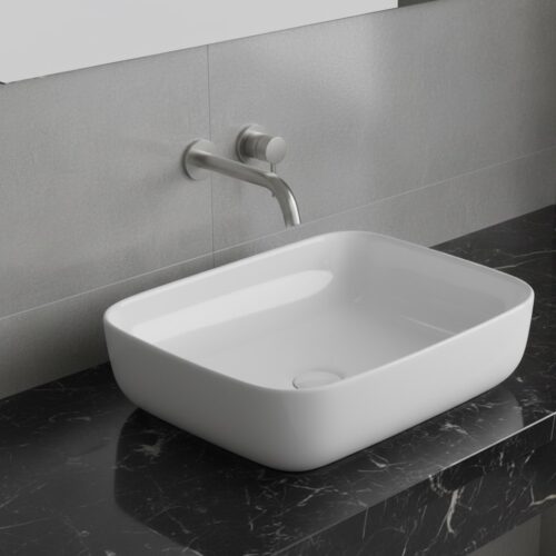 XYLOAN-2000 WHITE TABLE TOP BASIN GLOSSY (20"X16")