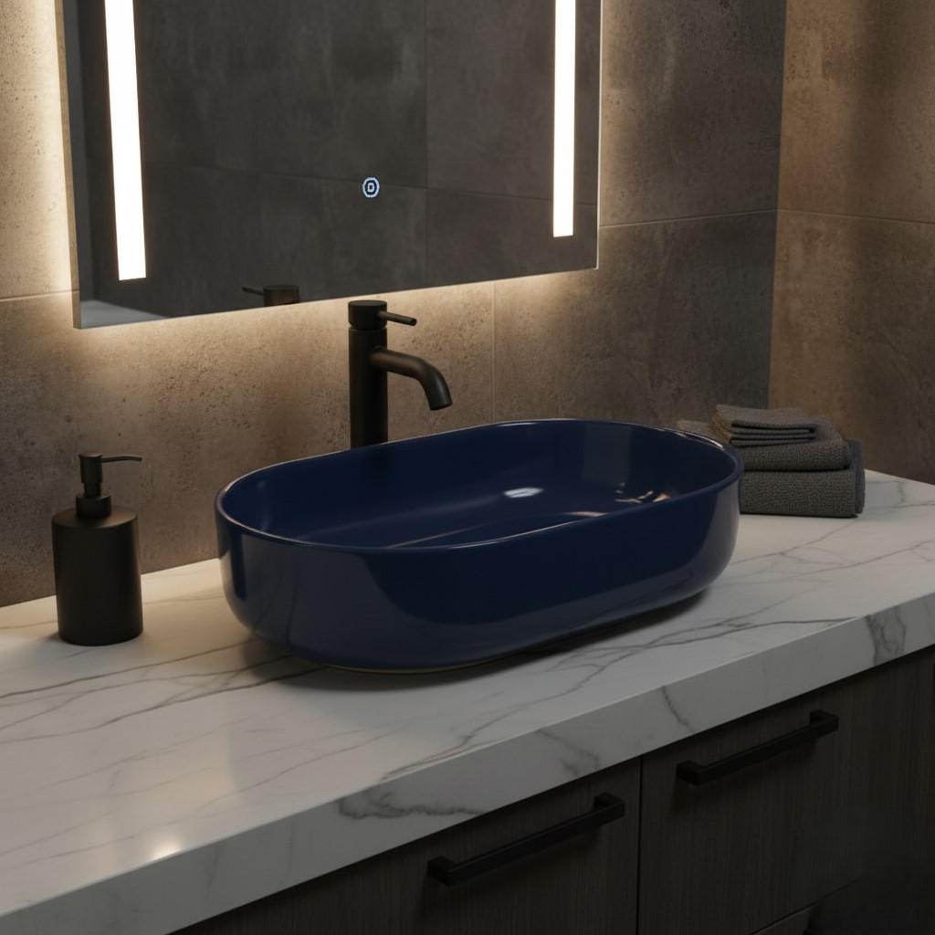 XYLOAN-22 B.BLUE MATT BASIN (21"X14") - Image 2