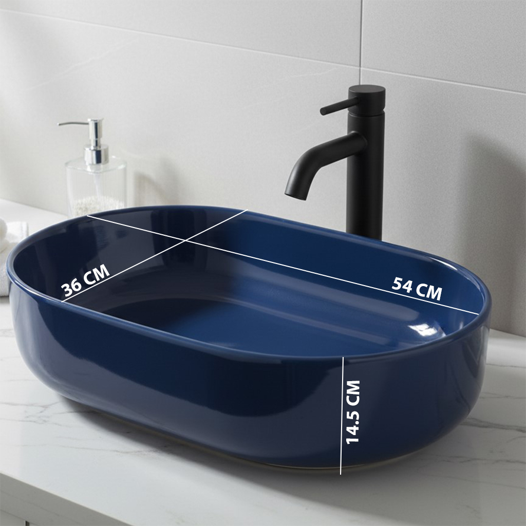 XYLOAN-22 B.BLUE MATT BASIN (21"X14") - Image 3
