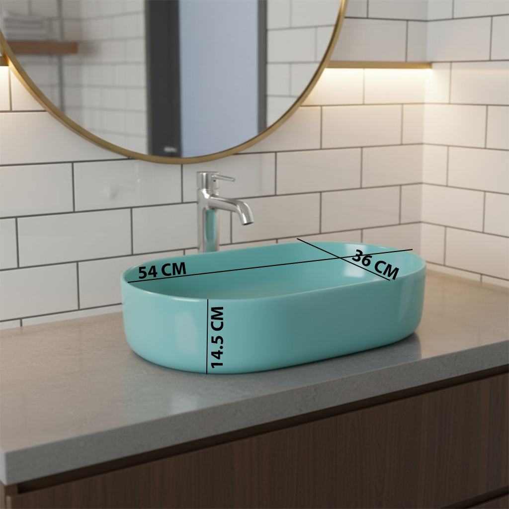 XYLOAN-22 D.BLUE MATT BASIN (21"X14") - Image 3
