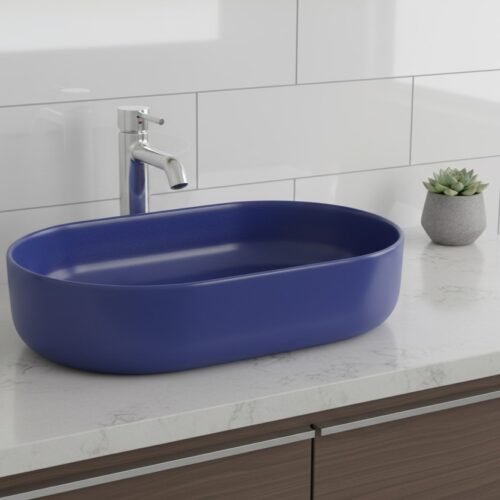 XYLOAN-22 METALLIC BLUE GLOSSY BASIN (21"X14")