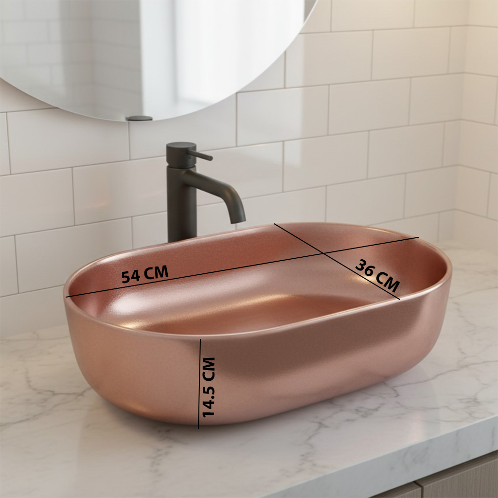 XYLOAN-22 METALLIC COPPER DUST GLOSSY BASIN (21"X14") - Image 3