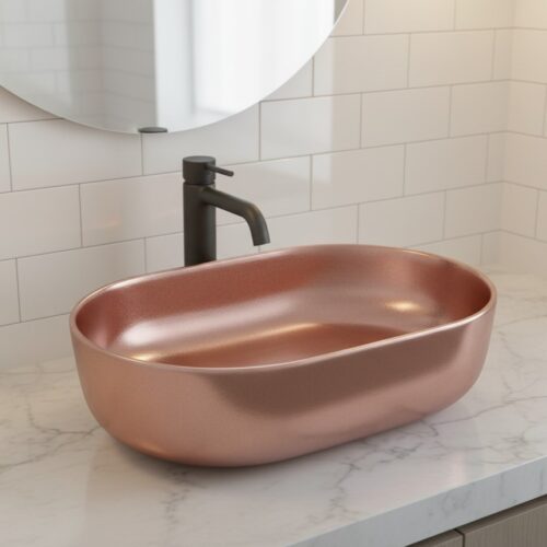 XYLOAN-22 METALLIC COPPER DUST GLOSSY BASIN (21"X14")