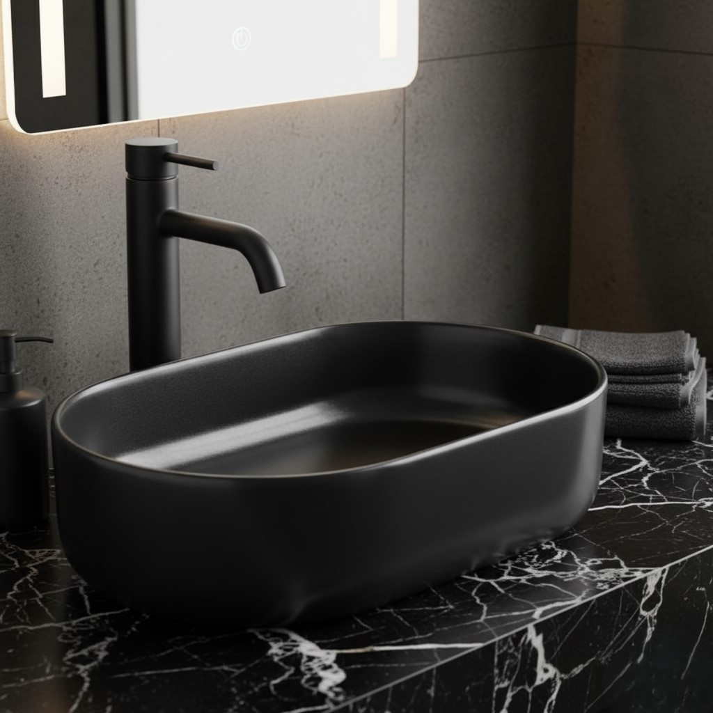 XYLOAN-22 METALLIC GREY GLOSSY BASIN (21"X14") - Image 2
