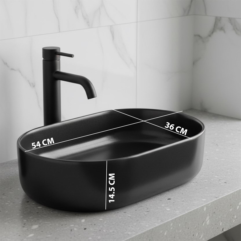XYLOAN-22 SP.BLACK MATT BASIN (21"X14") - Image 3