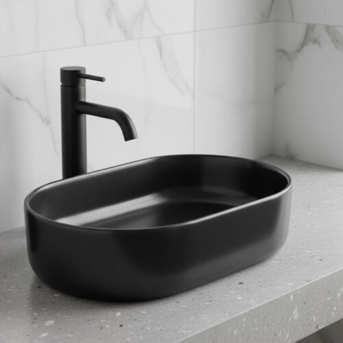 XYLOAN-22 SP.BLACK MATT BASIN (21"X14")
