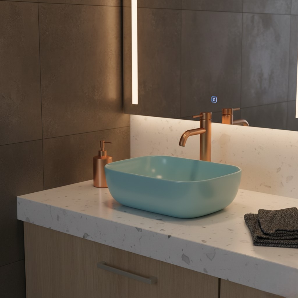 XYLOAN-4 D. BLUE MATT BASIN (18"X12") - Image 2