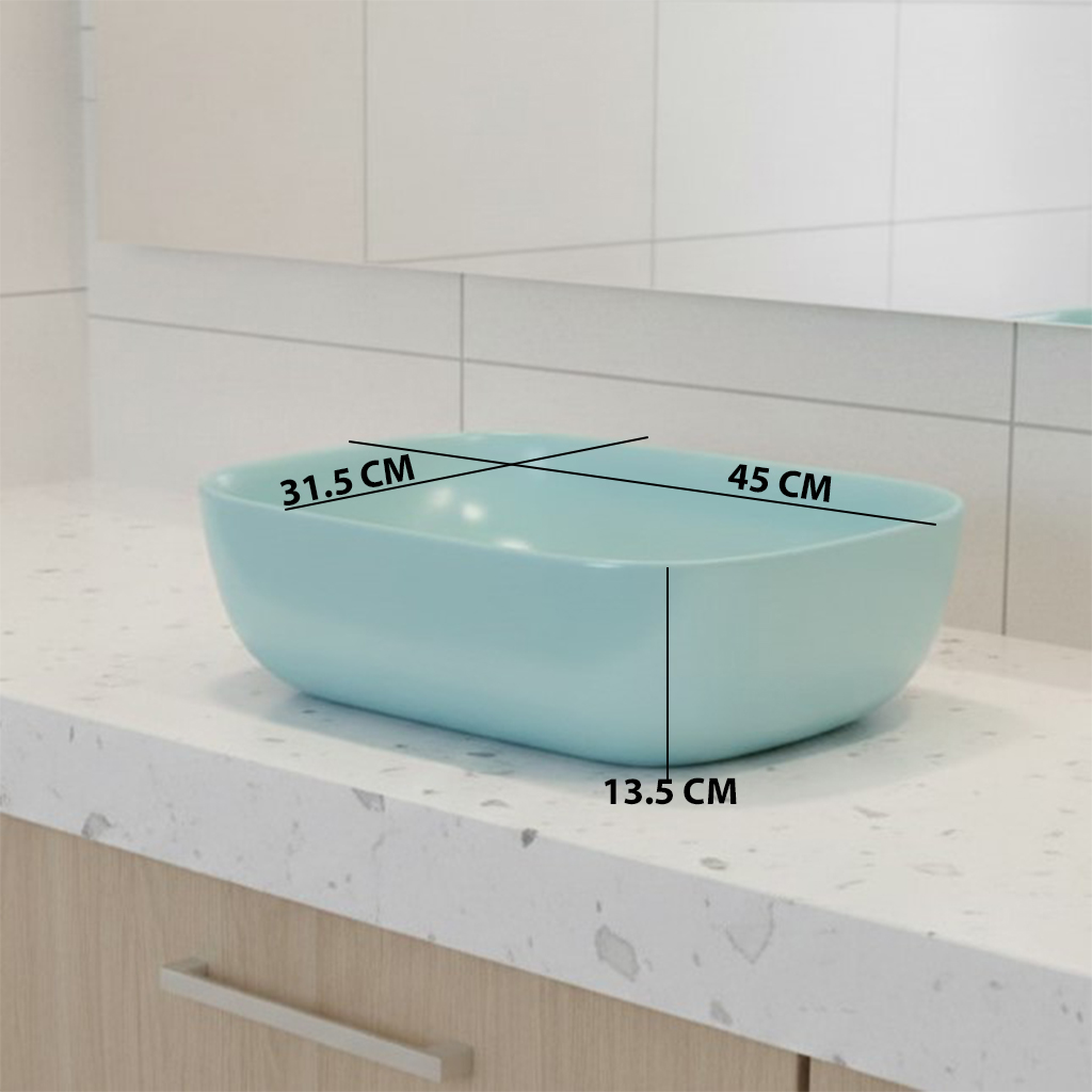 XYLOAN-4 D. BLUE MATT BASIN (18"X12") - Image 3