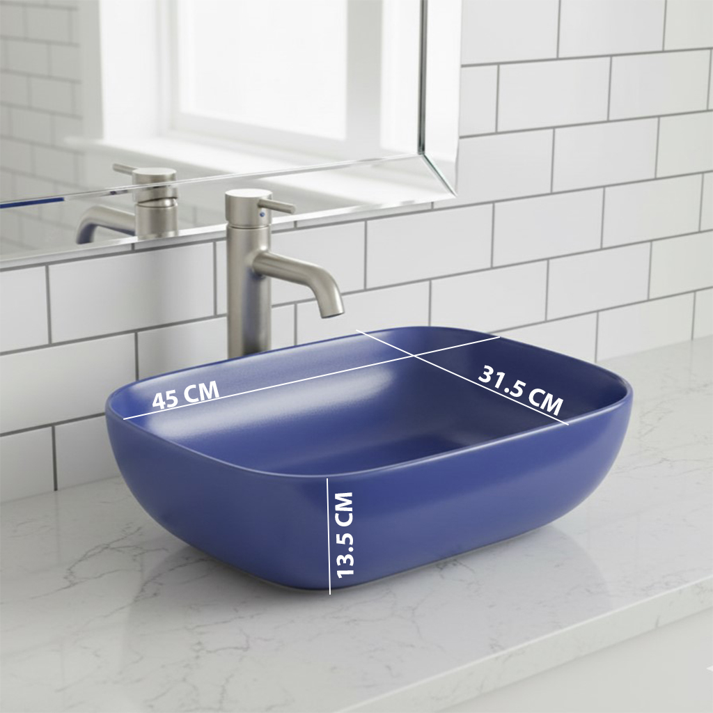 XYLOAN-4 METALLIC BLUE GLOSSY BASIN (18"X12") - Image 3