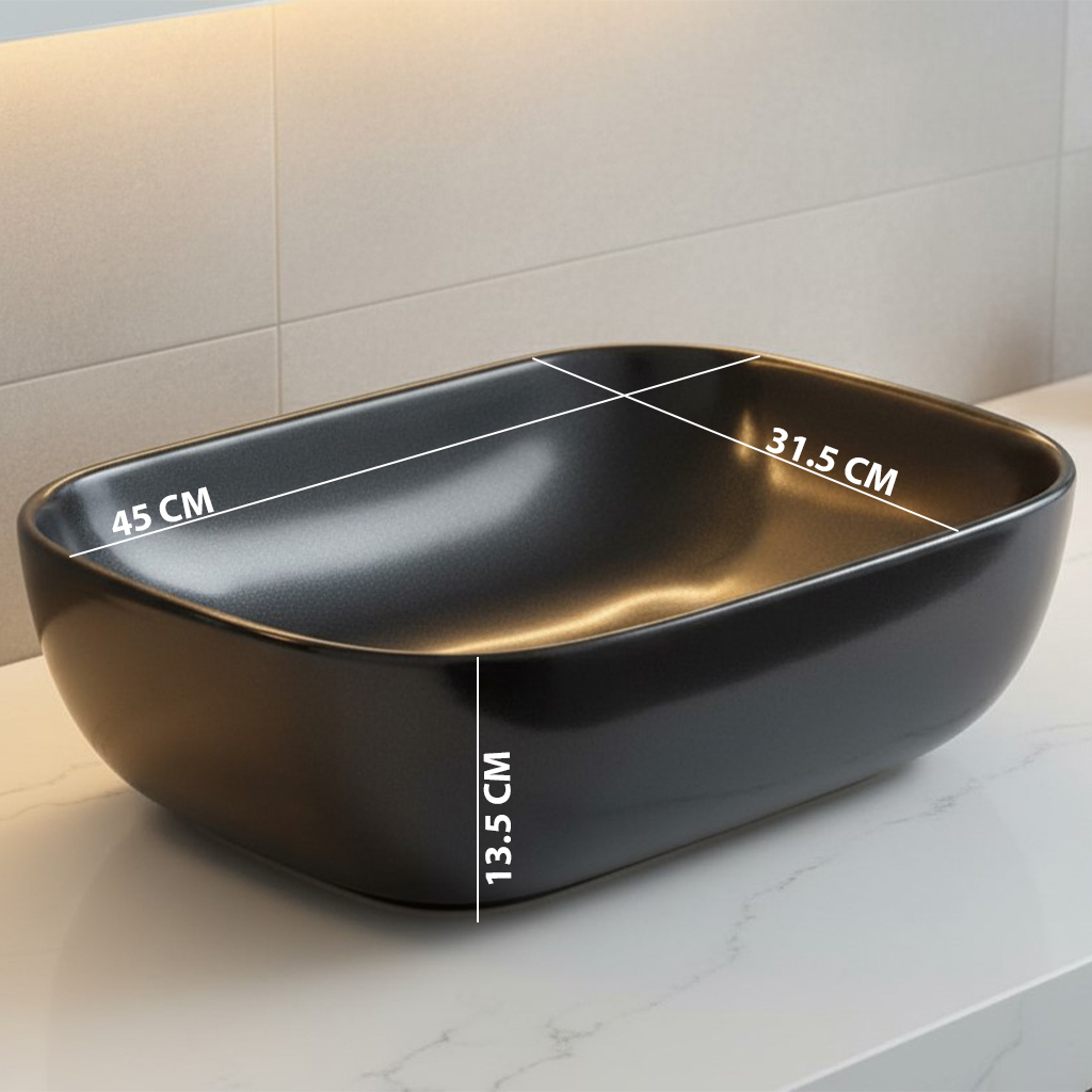 XYLOAN-4 METALLIC GREY GLOSSY BASIN (18"X12") - Image 3