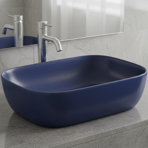 XYLOAN-4 B.BLUE MATT BASIN (18"X12")