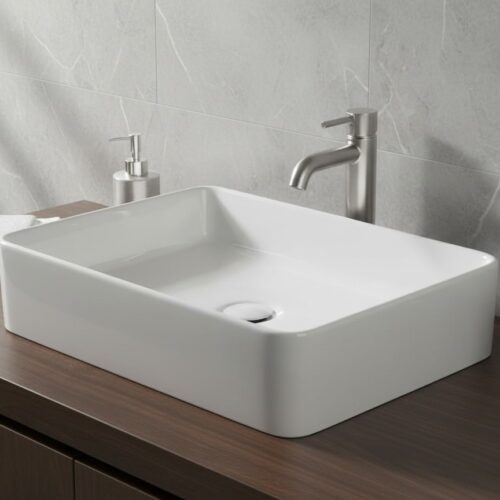 XYLOAN-700 WHITE TABLE TOP BASIN GLOSSY