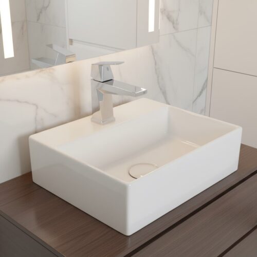 XYLOAN-800 WHITE TABLE TOP BASIN GLOSSY (13"X12")