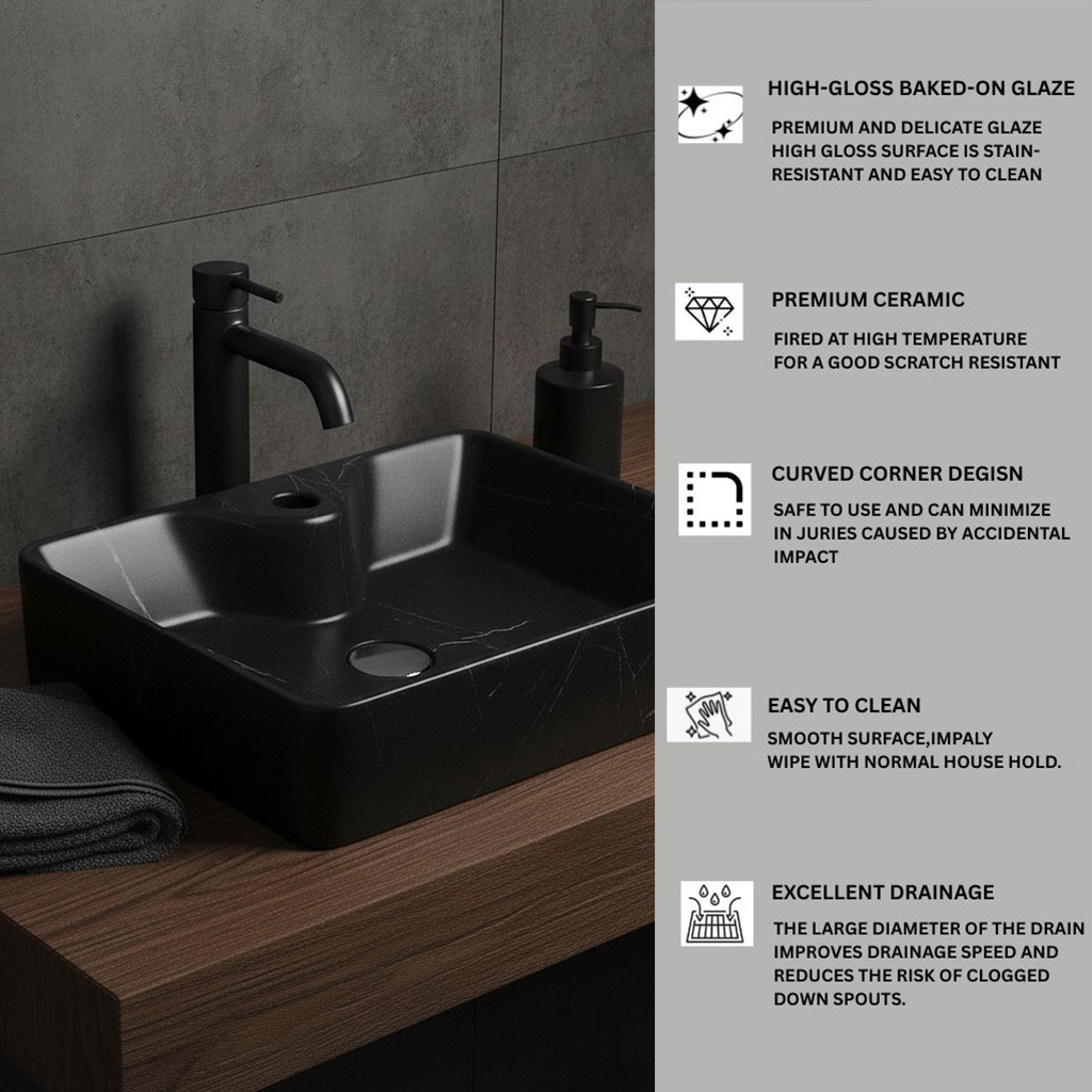 MS-1001 XYLOAN TABLE TOP BASIN MATT (19"X14") - Image 4