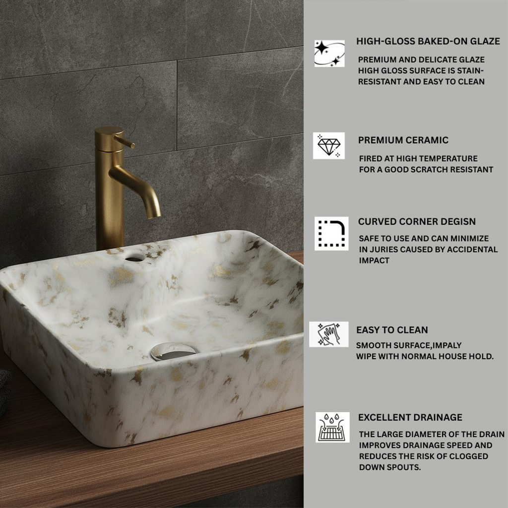 MS-1002 XYLOAN TABLE TOP BASIN MATT (19"X14") - Image 4