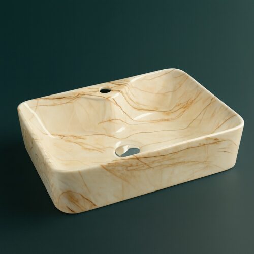 MS-1005 XYLOAN TABLE TOP BASIN GLOSSY (19"X14")