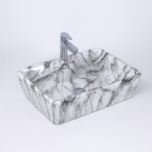 MS-1007 XYLOAN TABLE TOP BASIN GLOSSY (19"X14")