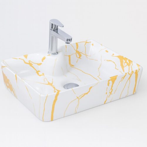 MS-1008 XYLOAN TABLE TOP BASIN GLOSSY (19"X14")