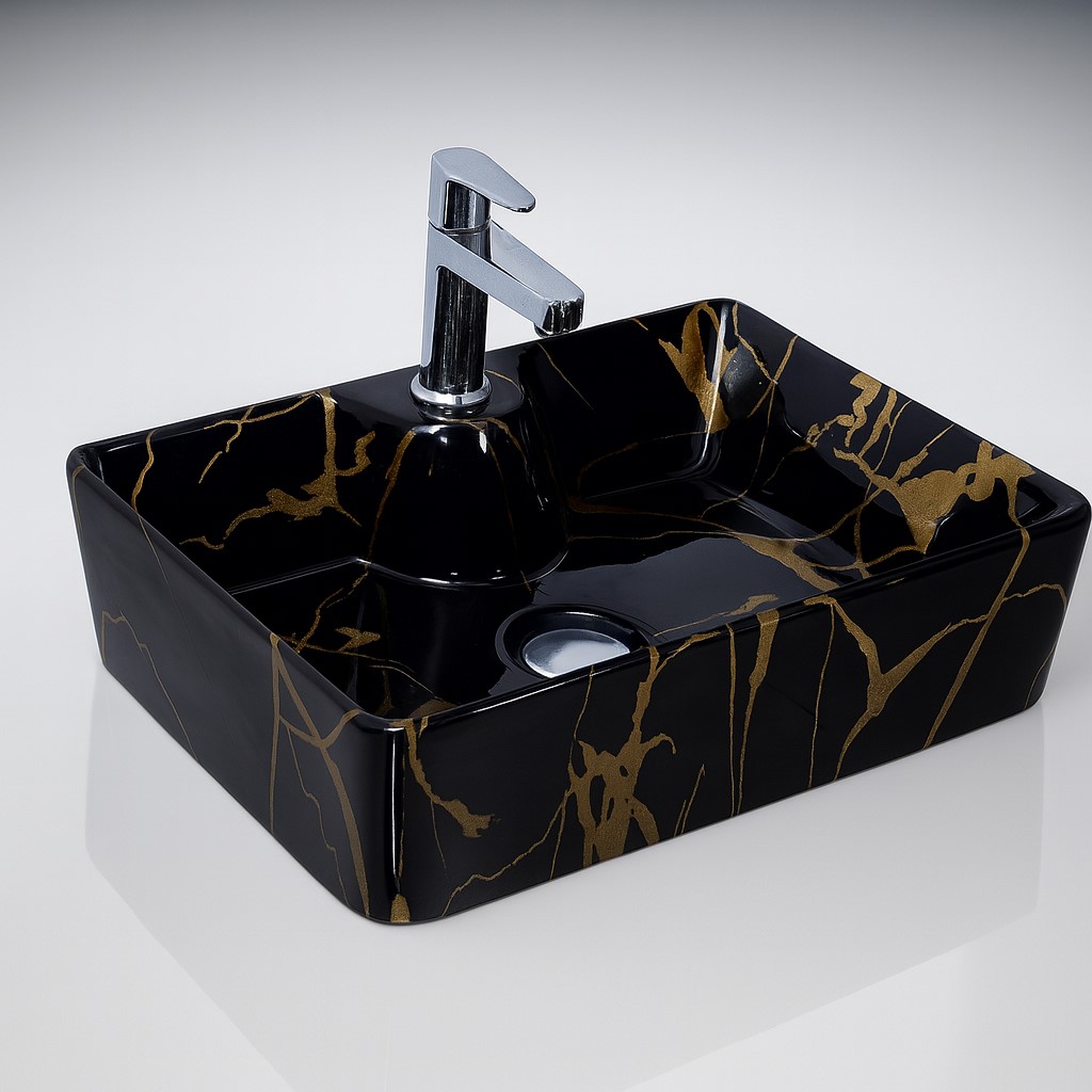 MS-1009 XYLOAN TABLE TOP BASIN GLOSSY (19"X14")