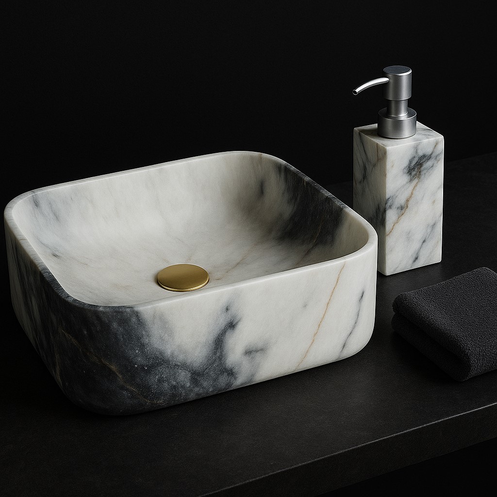 MS-101 XYLOAN TABLE TOP BASIN GLOSSY (14"X10") - Image 2