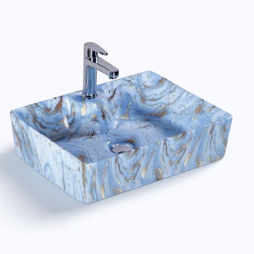 MS-1017 XYLOAN TABLE TOP BASIN GLOSSY (19"X14")