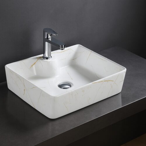 MS-1018 XYLOAN TABLE TOP BASIN GLOSSY (19"X14")