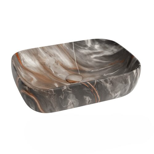 MS-102 XYLOAN TABLE TOP BASIN GLOSYY (14"X10")