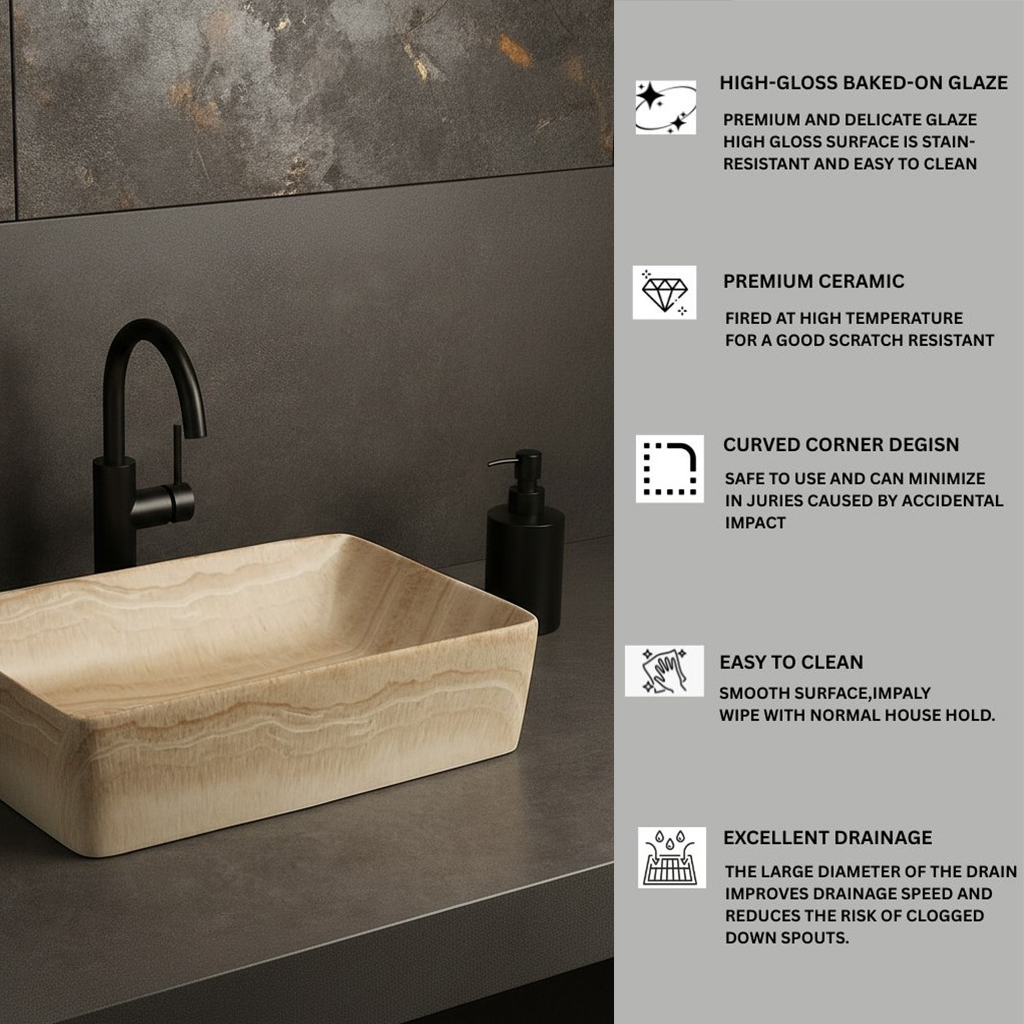 MS-1101 XYLOAN TABLE TOP BASIN MATT (19"X14") - Image 4