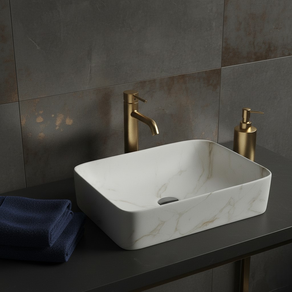 MS-1102 XYLOAN TABLE TOP BASIN MATT (19"X14") - Image 2