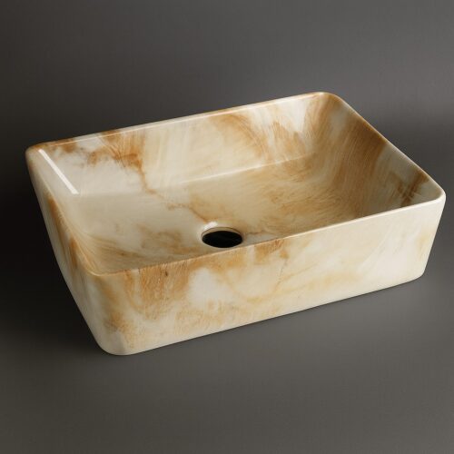 MS-1107 XYLOAN TABLE TOP BASIN GLOSSY (19"X14")