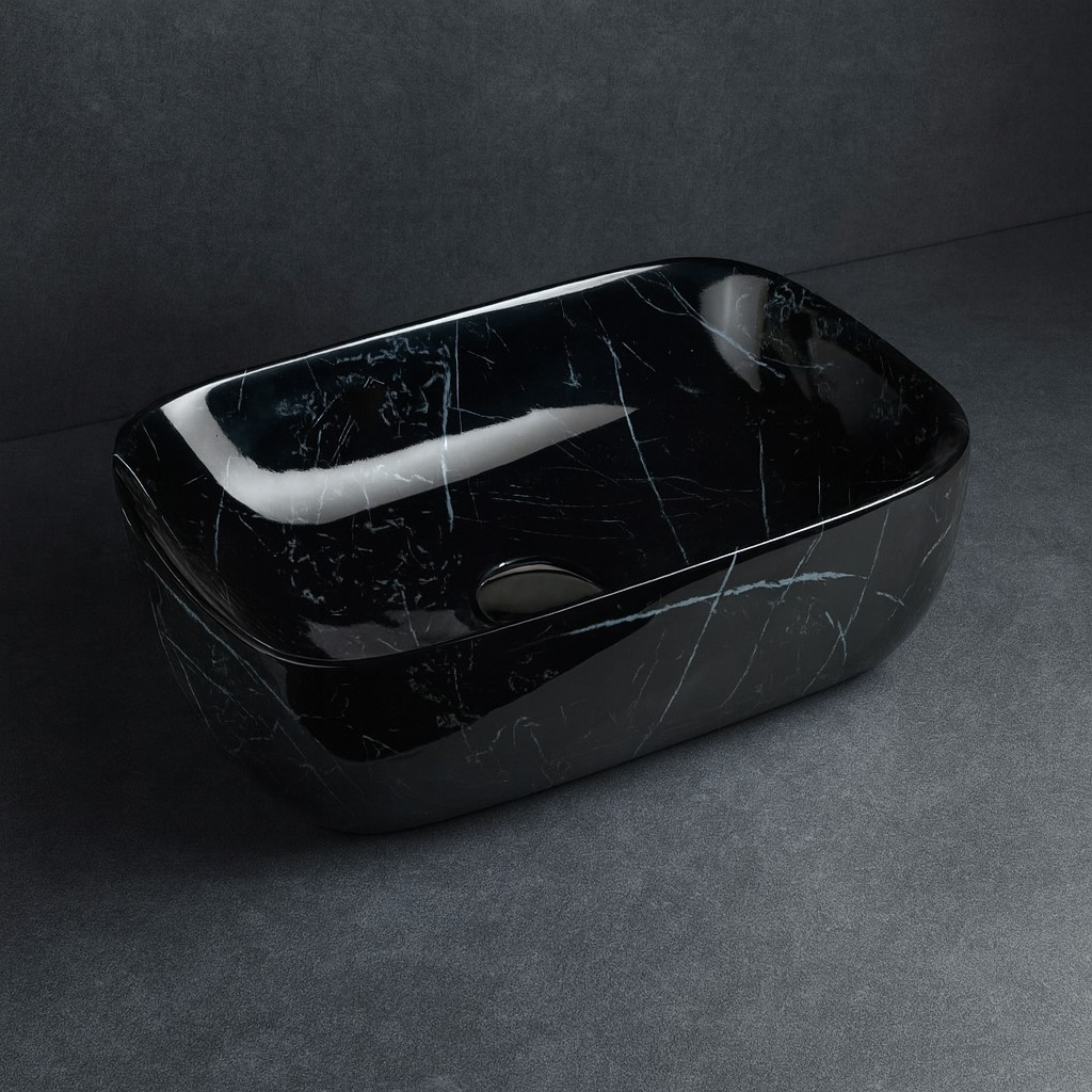 MS-111 XYLOAN TABLE TOP BASIN GLOSSY (14"X10")