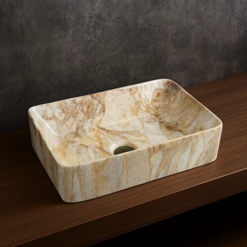 MS-1110 XYLOAN TABLE TOP BASIN GLOSSY (19"X14")