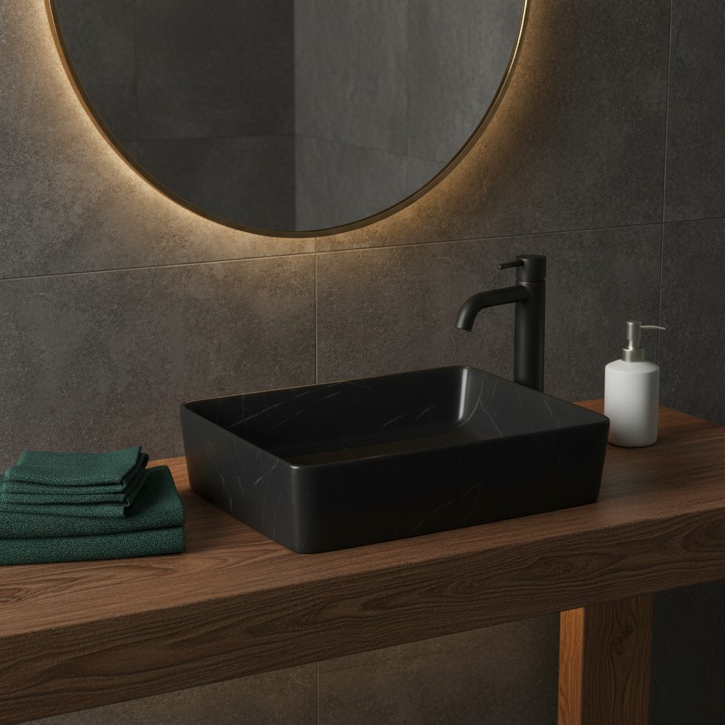 MS-1115 XYLOAN TABLE TOP BASIN MATT (19"X14") - Image 2