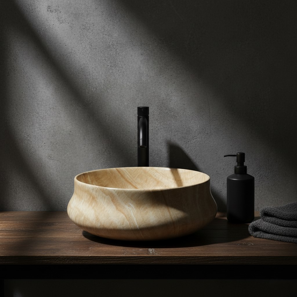 MS-1204 XYLOAN ROUND TABLE TOP BASIN MATT (16"X16") - Image 2