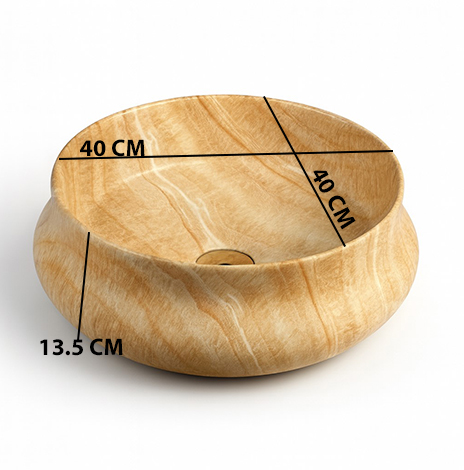 MS-1204 XYLOAN ROUND TABLE TOP BASIN MATT (16"X16") - Image 3