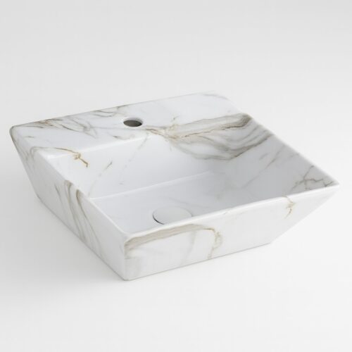 MS-1304 XYLOAN WALL MOUNTED BASIN GLOSSY (17"X15")