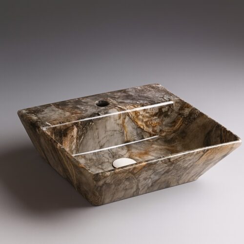 MS-1310 XYLOAN WALL MOUNTED BASIN GLOSSY (17"X15")