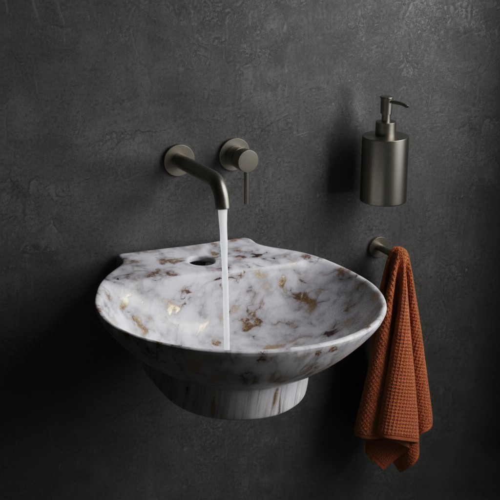 MS-1402 XYLOAN WALL MOUNTED BASIN (15"X15") - Image 2