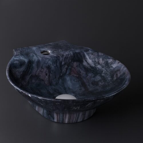 MS-1409 XYLOAN WALL MOUNTED BASIN GLOSSY (15"X15")