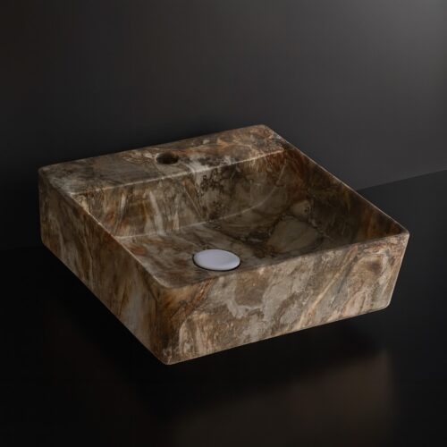 MS-1508 XYLOAN WALL MOUNTED BASIN GLOSSY (16"X16")