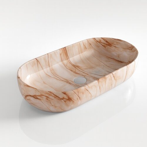 MS-1602 XYLOAN TABLE TOP BASIN GLOSSY (28"X14")