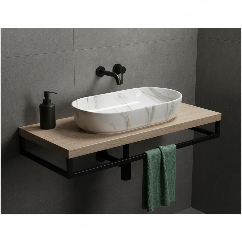 MS-1603 XYLOAN TABLE TOP BASIN (28"X14") - Image 2