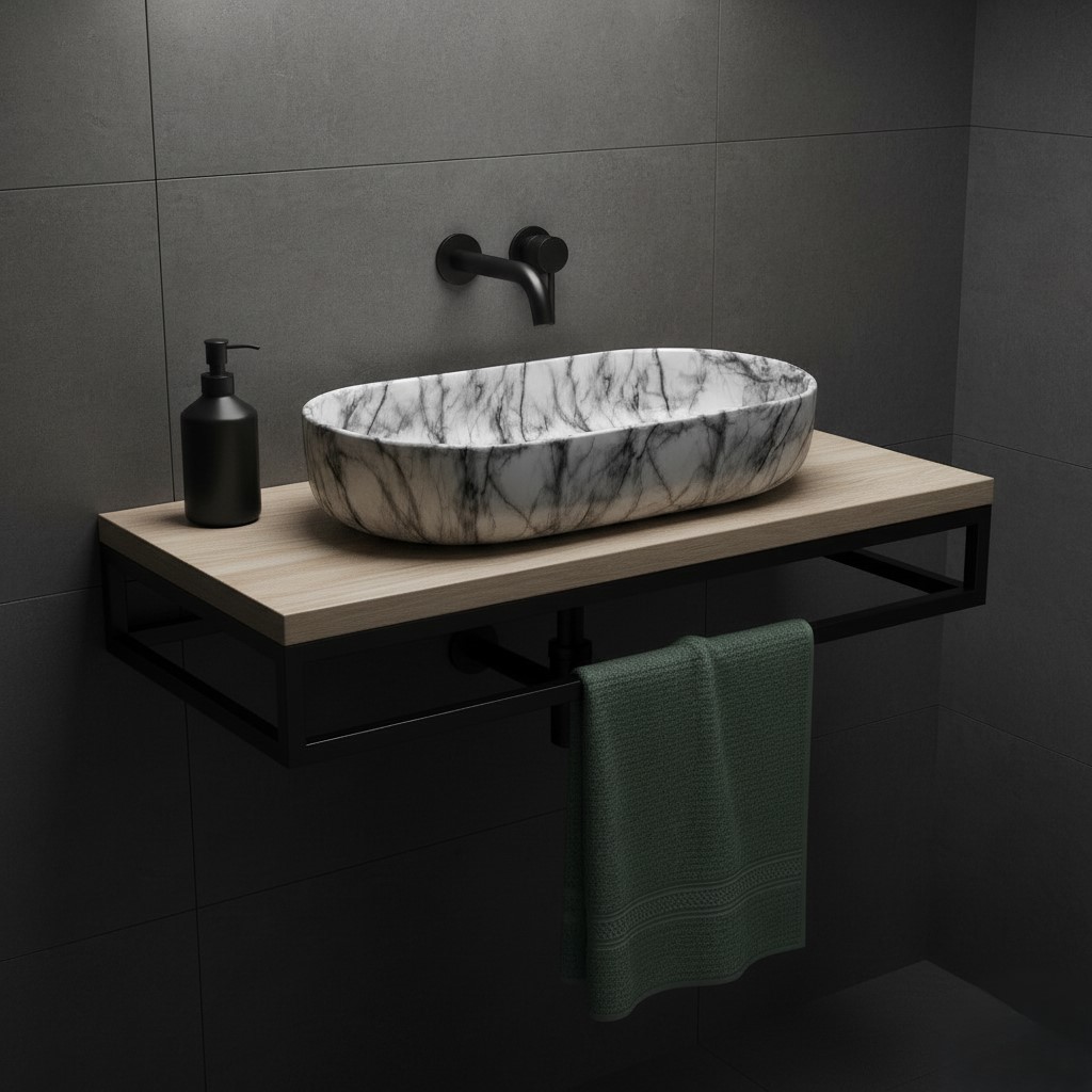 MS-1604 XYLOAN TABLE TOP BASIN (28"X14") - Image 2